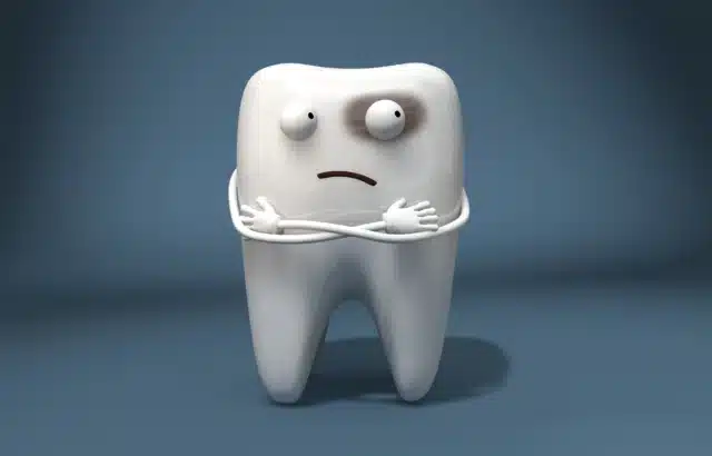 damaged tooth illustration